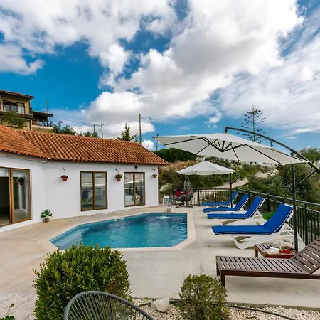 Dream In Tala With Private Pool, Sea & Mountain Views & Garden Retreat 別荘 パ フォス