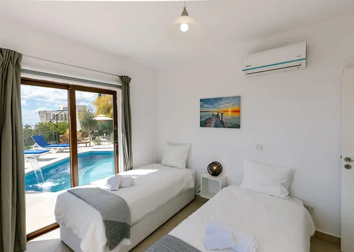 別荘 Dream In Tala With Private Pool, Sea & Mountain Views & Garden Retreat