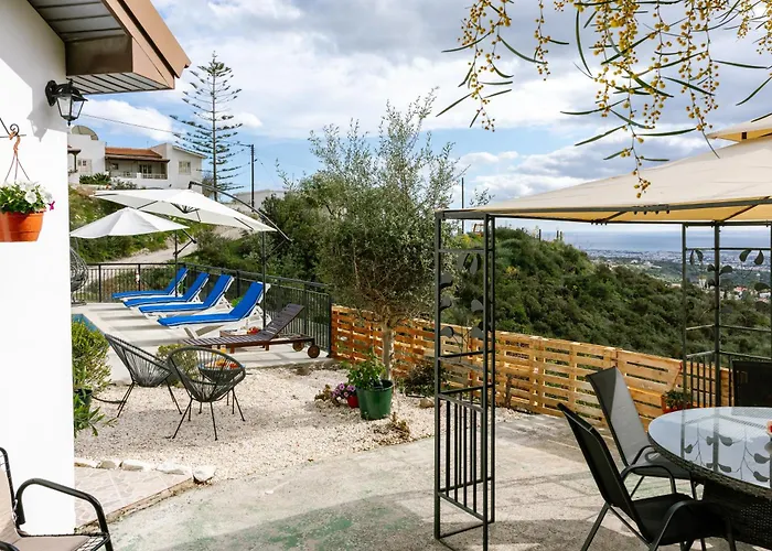 別荘 Dream In Tala With Private Pool, Sea & Mountain Views & Garden Retreat *