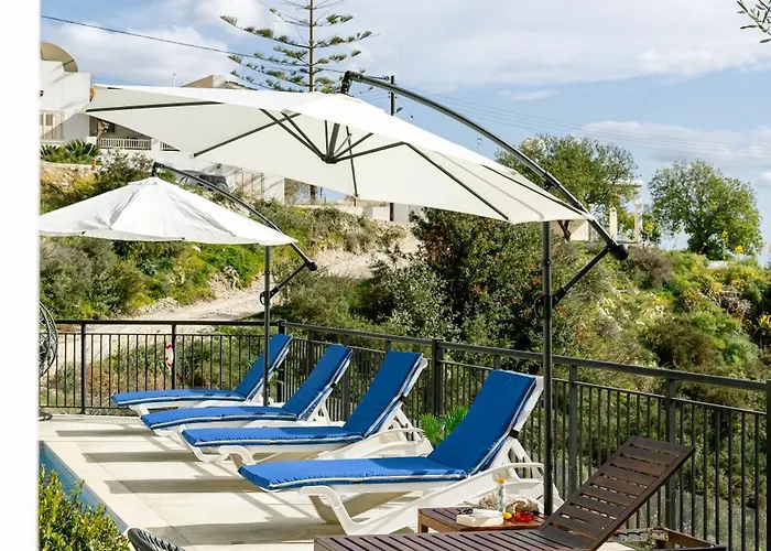 Dream In Tala With Private Pool, Sea & Mountain Views & Garden Retreat * パ フォス