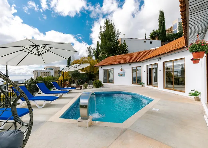 別荘 Dream In Tala With Private Pool, Sea & Mountain Views & Garden Retreat パ フォス