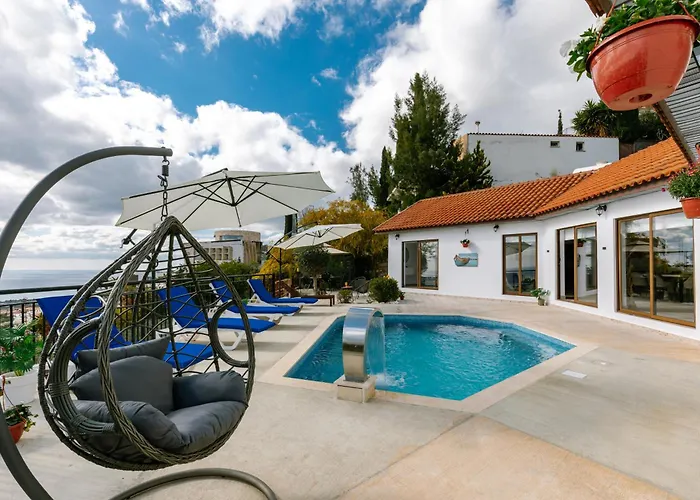 別荘 Dream In Tala With Private Pool, Sea & Mountain Views & Garden Retreat *