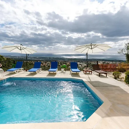 Holiday home Dream In Tala With Private Pool, Sea & Mountain Views & Garden Retreat